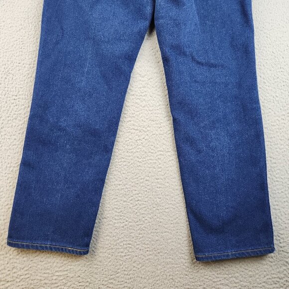 Vintage LEE Riders Jeans Women's 16P Blue Curvy Hight Waist Heavy USA Made - Picture 11 of 12